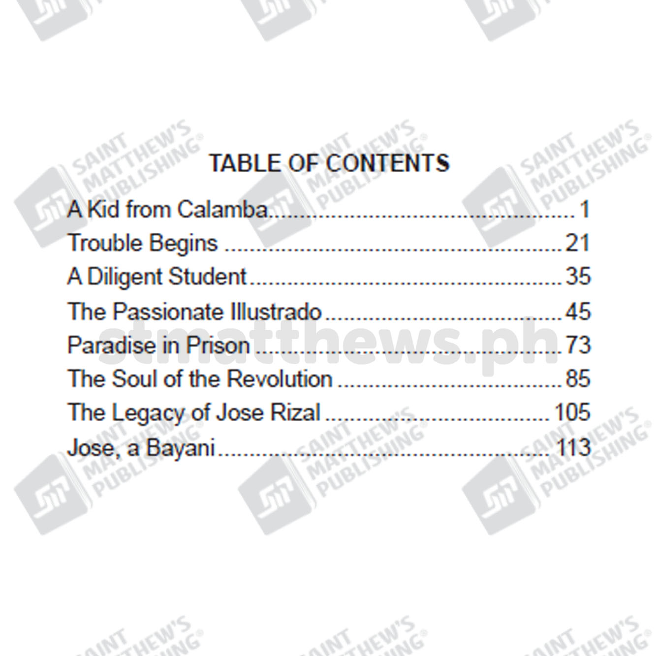 Bayani Biographies: Jose Rizal - Image 2